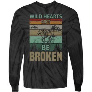 Wild Hearts Can't Be Broken Tie-Dye Long Sleeve Shirt