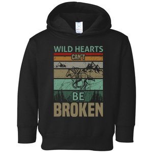 Wild Hearts Can't Be Broken Toddler Hoodie