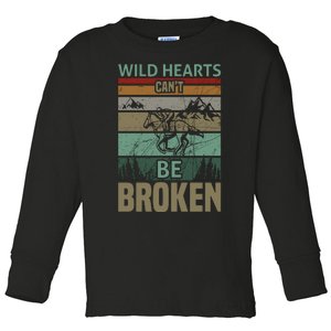 Wild Hearts Can't Be Broken Toddler Long Sleeve Shirt