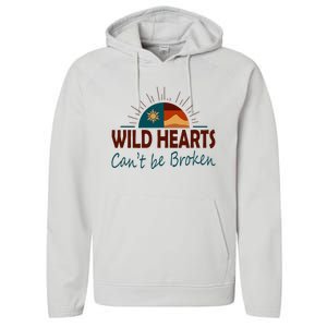 Wild Hearts CanT Be Broken Performance Fleece Hoodie