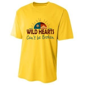 Wild Hearts CanT Be Broken Performance Sprint T-Shirt