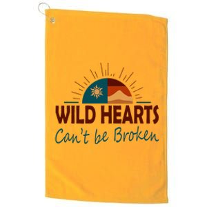 Wild Hearts CanT Be Broken Platinum Collection Golf Towel