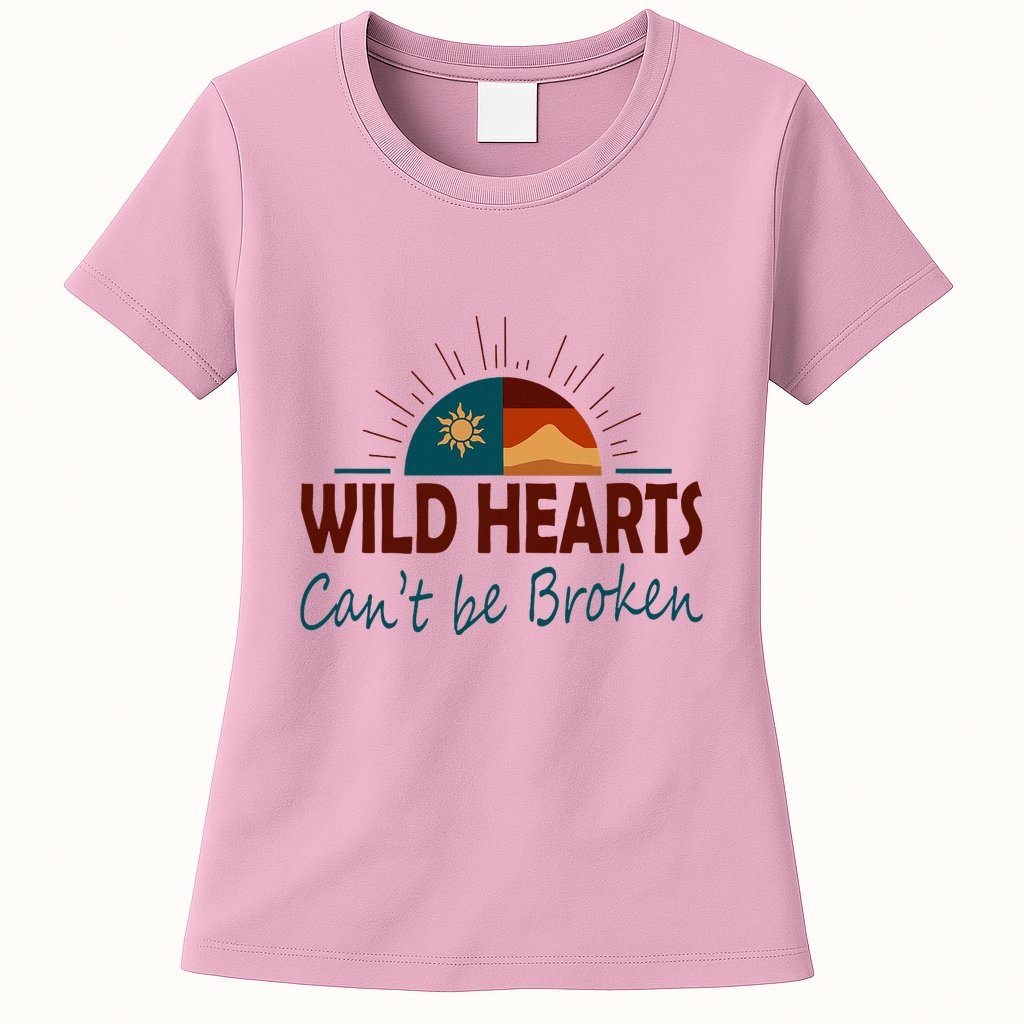 Wild Hearts CanT Be Broken Womens T-Shirt