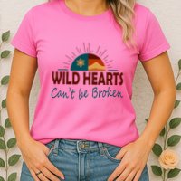 Wild Hearts CanT Be Broken Womens T-Shirt