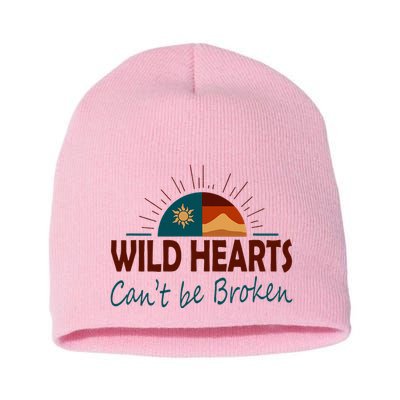 Wild Hearts CanT Be Broken Short Acrylic Beanie