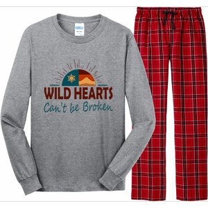 Wild Hearts CanT Be Broken Long Sleeve Pajama Set