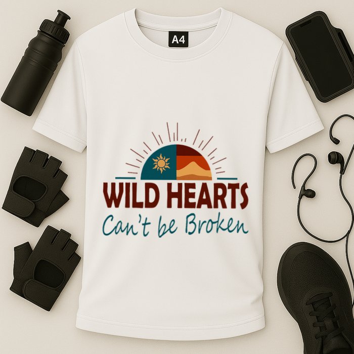 Wild Hearts CanT Be Broken Cooling Performance Crew T-Shirt
