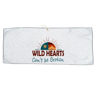 Wild Hearts CanT Be Broken Large Microfiber Waffle Golf Towel