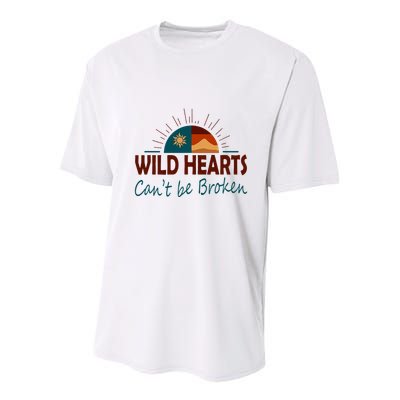 Wild Hearts CanT Be Broken Youth Performance Sprint T-Shirt