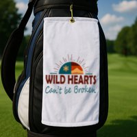 Wild Hearts CanT Be Broken Golf Towel
