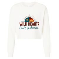 Wild Hearts CanT Be Broken Cropped Pullover Crew