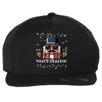 W Hats Crackin Funny Wool Snapback Cap