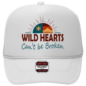 Wild Hearts CanT Be Broken High Crown Mesh Back Trucker Hat