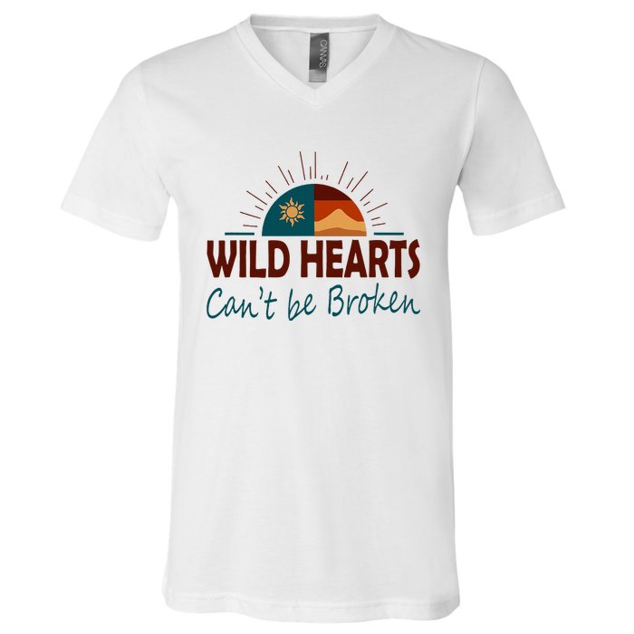 Wild Hearts CanT Be Broken V-Neck T-Shirt