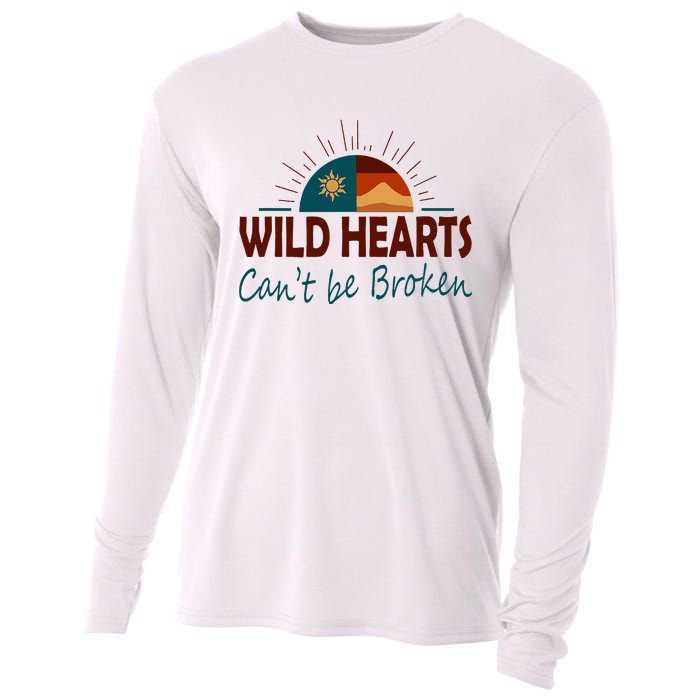 Wild Hearts CanT Be Broken Cooling Performance Long Sleeve Crew