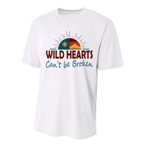 Wild Hearts CanT Be Broken Performance Sprint T-Shirt