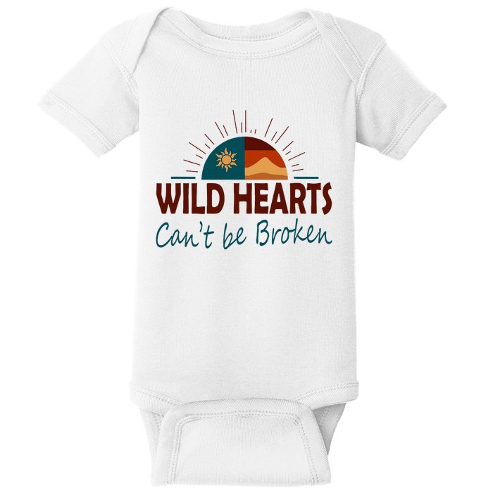 Wild Hearts CanT Be Broken Baby Bodysuit