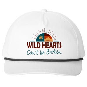 Wild Hearts CanT Be Broken Snapback Five-Panel Rope Hat