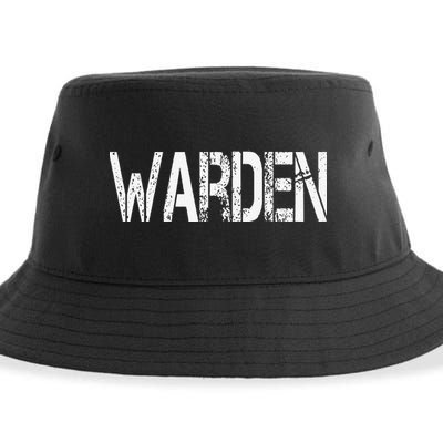 Warden Halloween Costume Game Fish Prison Sustainable Bucket Hat