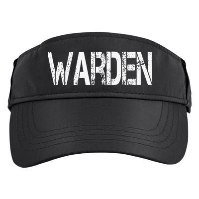 Warden Halloween Costume Game Fish Prison Adult Drive Performance Visor