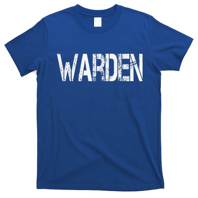 Warden Halloween Costume Game Fish Prison T-Shirt