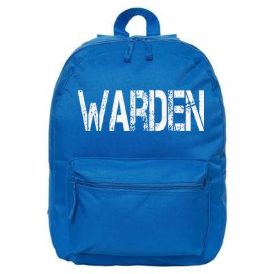 Warden Halloween Costume Game Fish Prison 16 in Basic Backpack