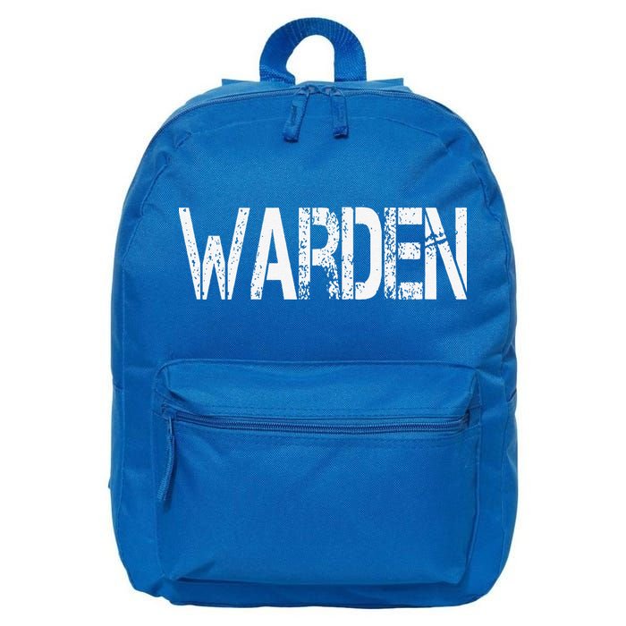 Warden Halloween Costume Game Fish Prison 16 in Basic Backpack