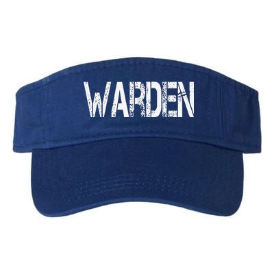 Warden Halloween Costume Game Fish Prison Valucap Bio-Washed Visor