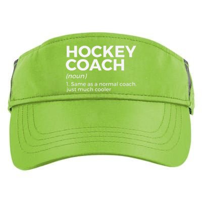 Walking Hockey Coach Definition Funny Hockey Player Adult Drive Performance Visor