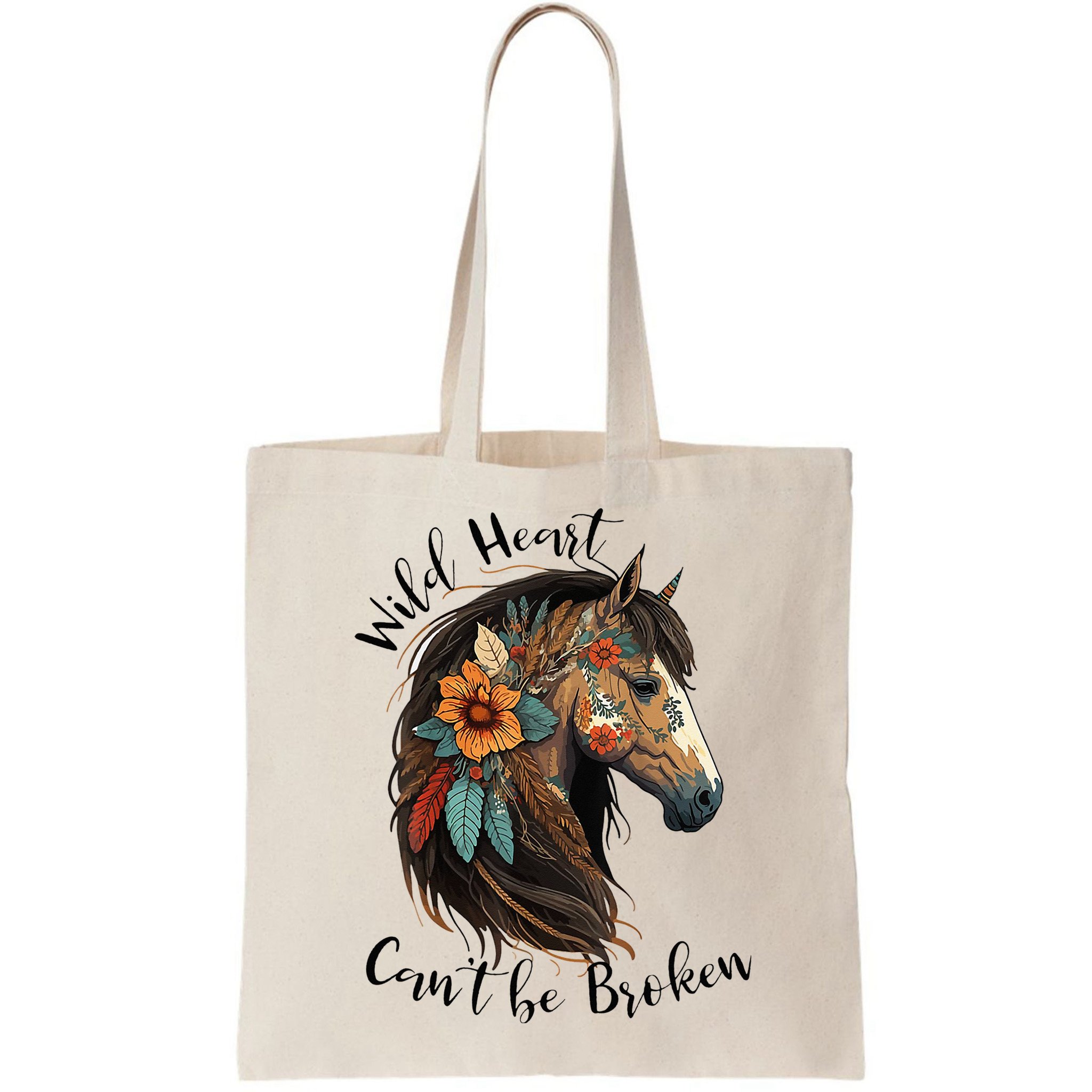 Wild Heart Can't Be Broken Wild Horse Horse Lover Gift Bag