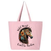 Wild Heart Can't Be Broken Wild Horse Hors 25L Jumbo Tote