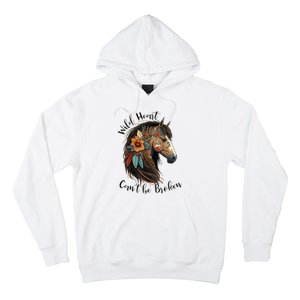 Wild Heart Can't Be Broken Wild Horse Hors Hoodie