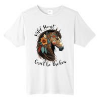 Wild Heart Can't Be Broken Wild Horse Hors Tall Fusion ChromaSoft Performance T-Shirt