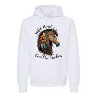 Wild Heart Can't Be Broken Wild Horse Hors Premium Hoodie