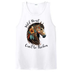 Wild Heart Can't Be Broken Wild Horse Hors PosiCharge Competitor Tank