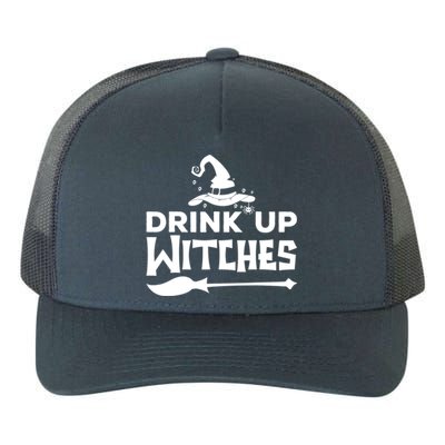 Witch Halloween Costume Up Witches Alcohol Gift Yupoong Adult 5-Panel Trucker Hat