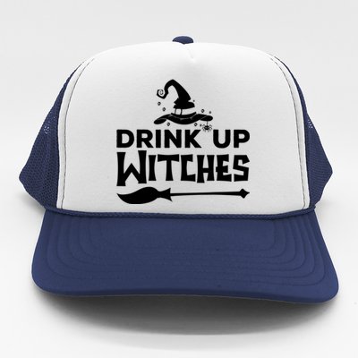 Witch Halloween Costume Up Witches Alcohol Gift Trucker Hat