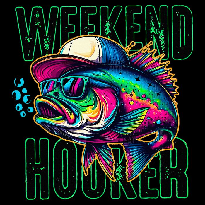 Weekend Hooker Colorful Fishing Backpack