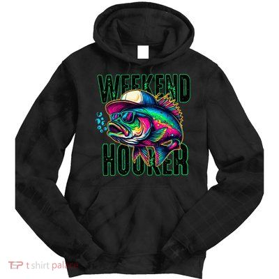 Weekend Hooker Colorful Fishing Tie Dye Hoodie
