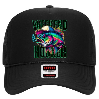 Weekend Hooker Colorful Fishing Trucker Hat
