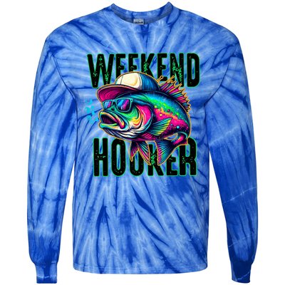 Weekend Hooker Colorful Fishing Tie-Dye Long Sleeve Shirt