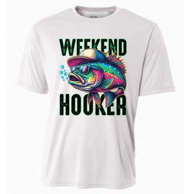 Weekend Hooker Colorful Fishing Cooling Performance Crew T-Shirt