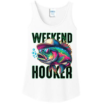 Weekend Hooker Colorful Fishing Ladies Essential Tank