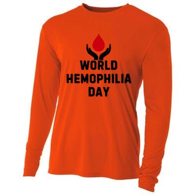 World Hemophilia Day 2024 Gift Cooling Performance Long Sleeve Crew