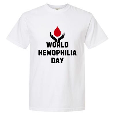 World Hemophilia Day 2024 Gift Garment-Dyed Heavyweight T-Shirt