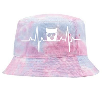 Whiskey Heartbeat Distilled Alcoholic Beverage Whisky Funny Gift Tie-Dyed Bucket Hat