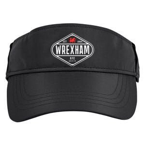 We Have Dragons Wrexham Football Club Soccer Champion 2022 Adult Drive Performance Visor