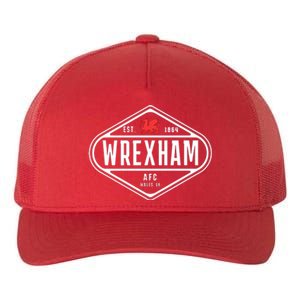 We Have Dragons Wrexham Football Club Soccer Champion 2022 Yupoong Adult 5-Panel Trucker Hat