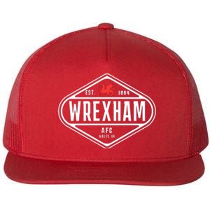 We Have Dragons Wrexham Football Club Soccer Champion 2022 Flat Bill Trucker Hat