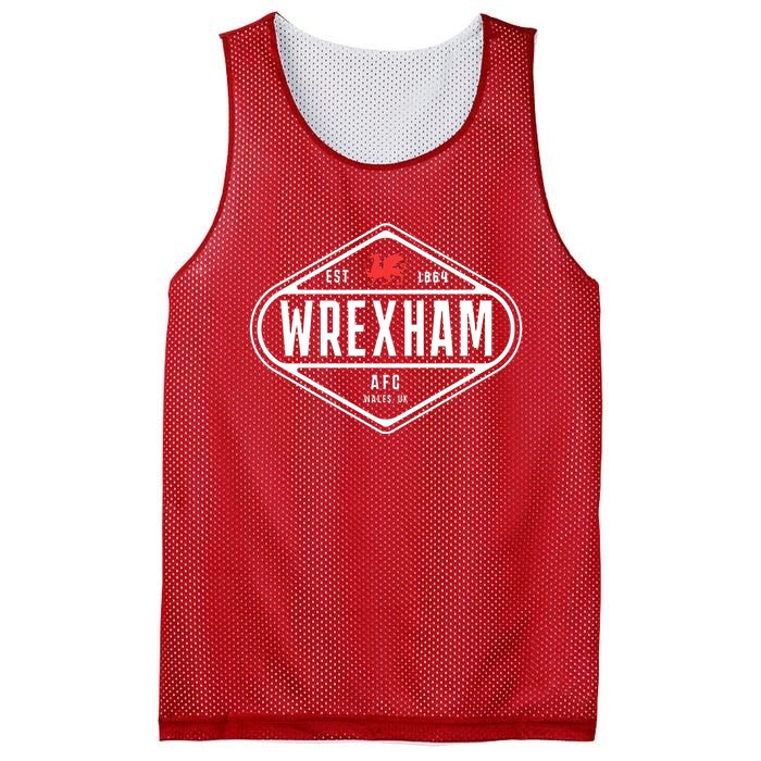 We Have Dragons Wrexham Football Club Soccer Champion 2022 Mesh Reversible Basketball Jersey Tank